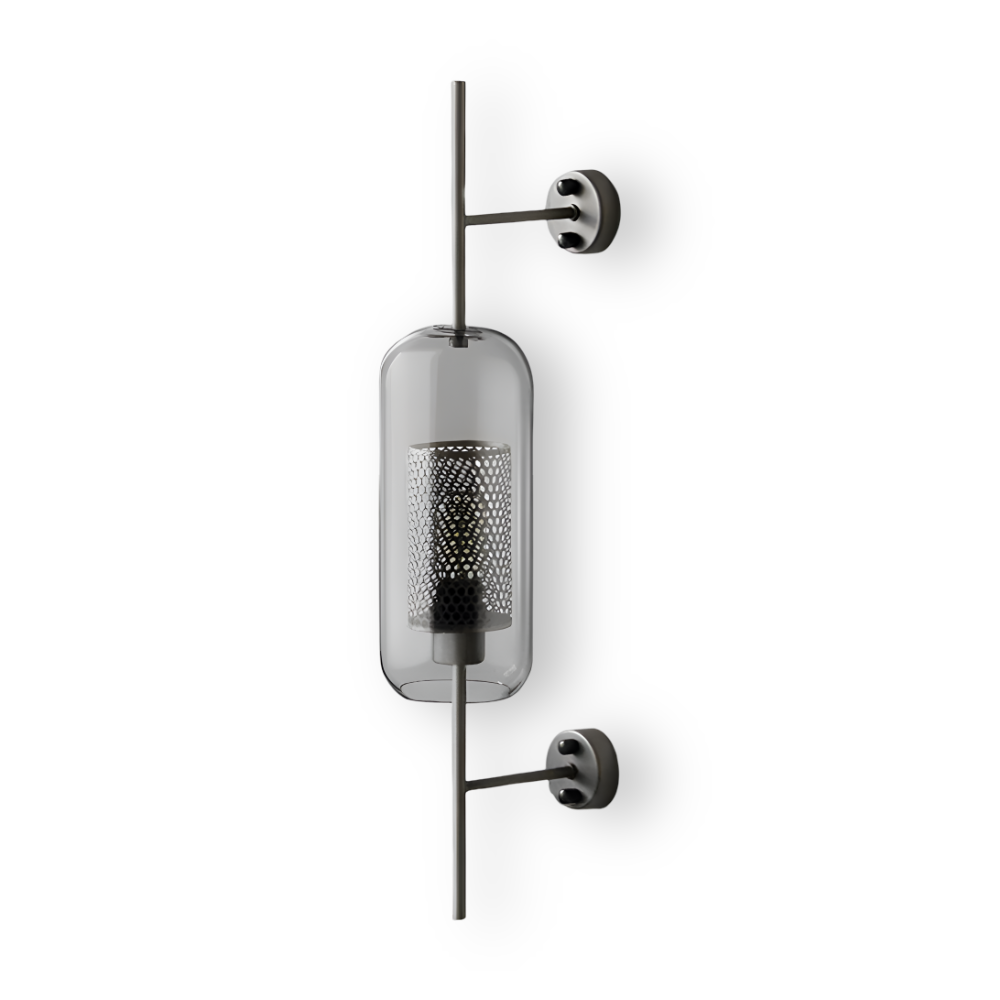 Applique murale LED Hexara vintage, design ruche, lumière douce pour ambiance relaxante maison.