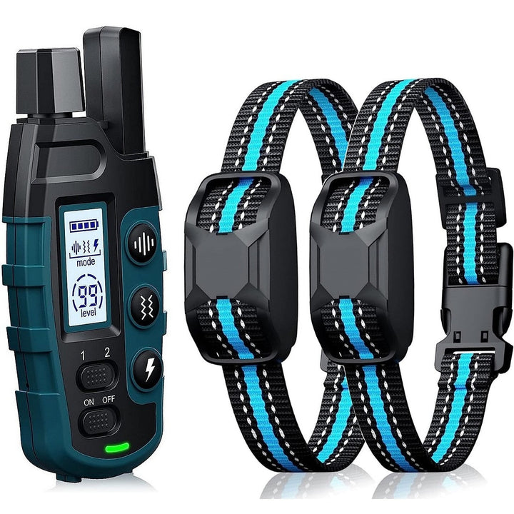 Améliorez le dressage de votre chien avec ce collier étanche, éducatif, longue portée et rechargeable.
