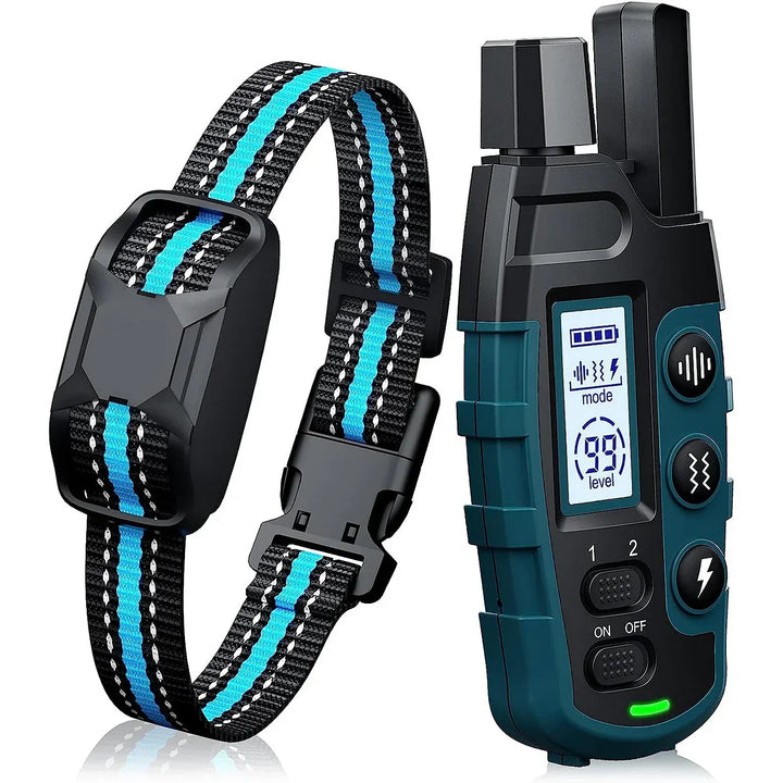 Collier d'entraînement professionnel pour chien, étanche, rechargeable. Parfait pour le sport canin.