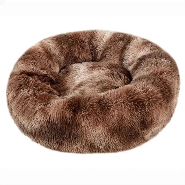 Lit pour chien moelleux et apaisant, lavable en machine, parfait comme accessoire pour le sommeil.