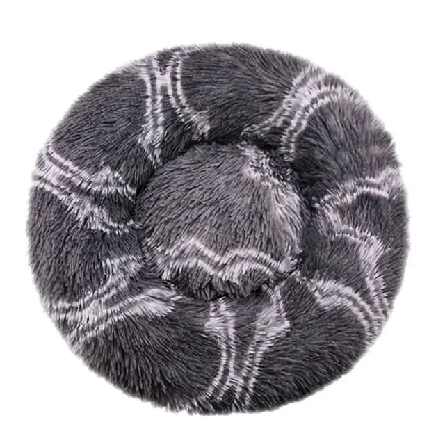 Niche chien ronde, lavable en machine, procurant un sentiment de sécurité et de confort à votre chiot.