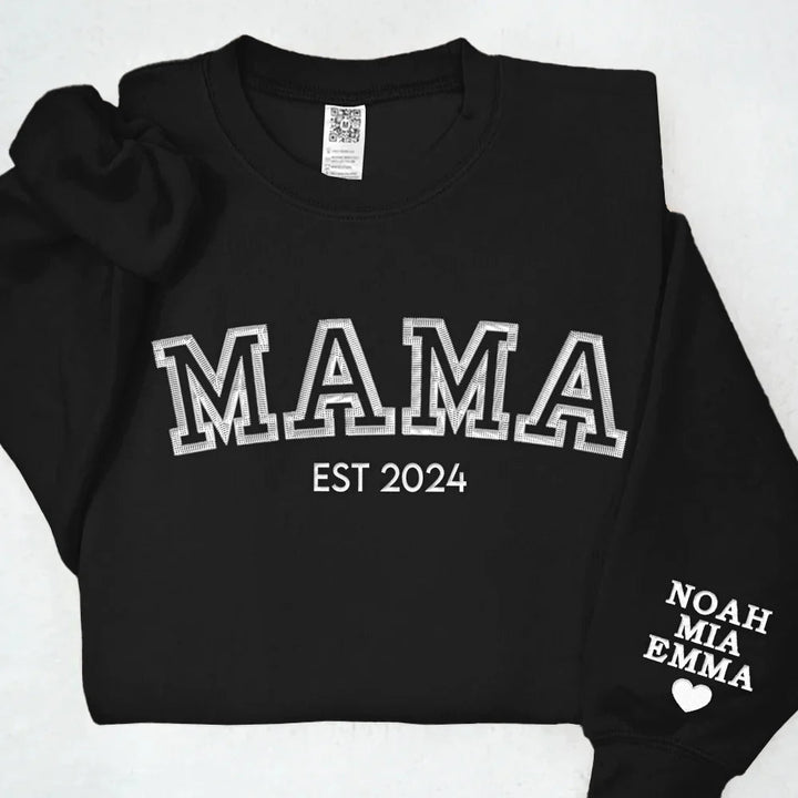 Pull LoveStitch unisexe personnalisé avec broderie unique, un vêtement souvenir tendance pour toute la famille.
