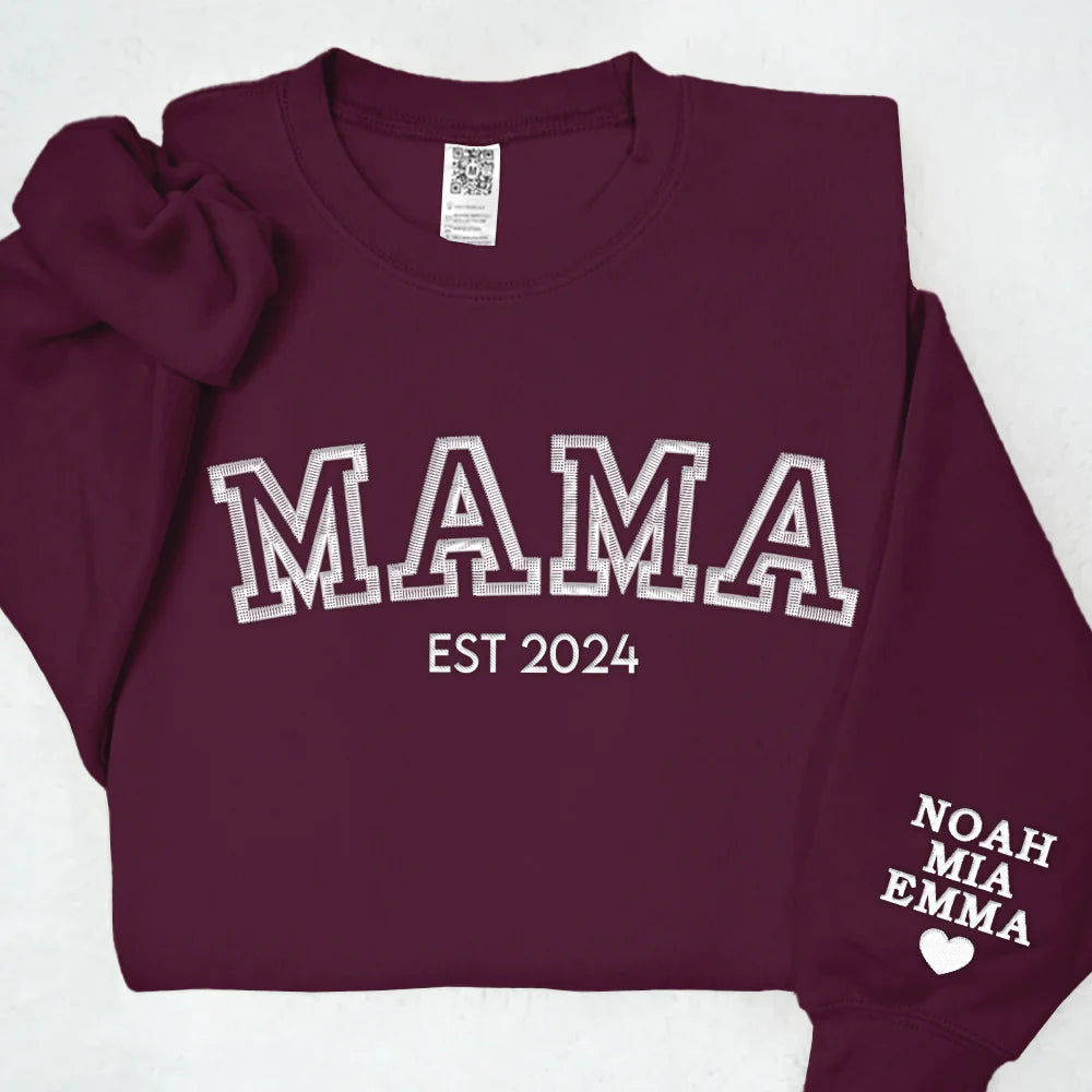 Ce pull LoveStitch personnalisé et brodé est le cadeau unisexe parfait pour exprimer l'affection et la famille.