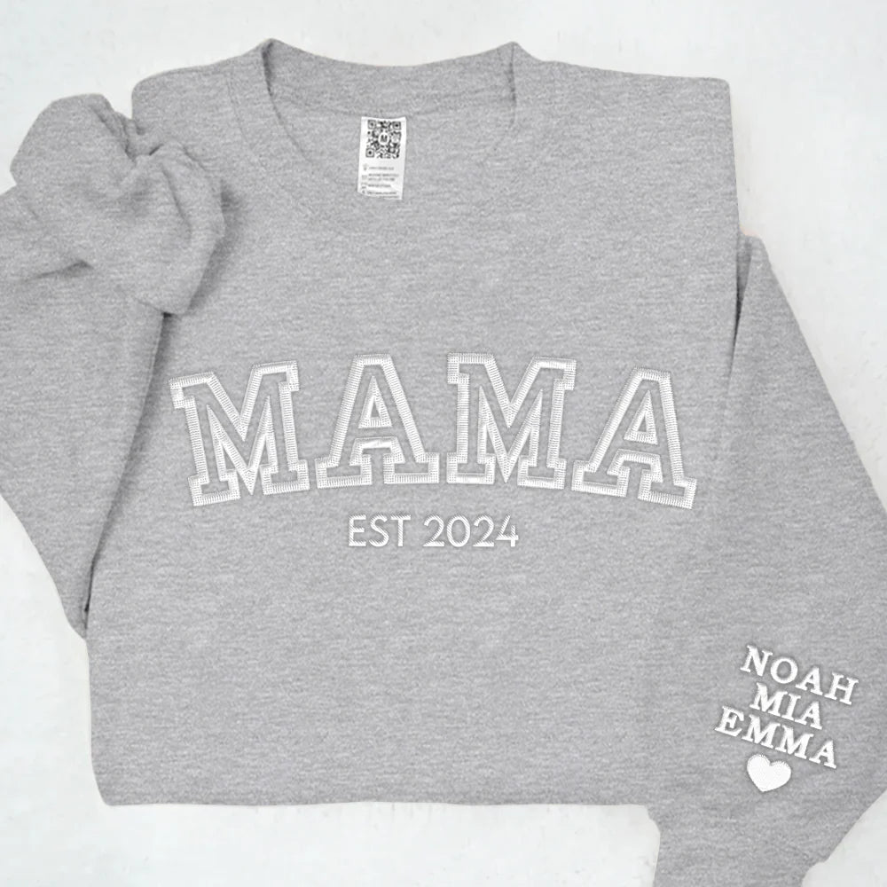 Pull brodé LoveStitch, un cadeau personnalisé unisexe idéal pour Fête des Pères, Fête des Mères ou anniversaire.
