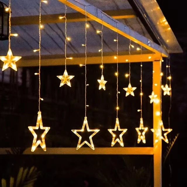 Guirlande lumineuse solaire, LED, étanche. Idéale pour une ambiance féerique dans votre jardin.