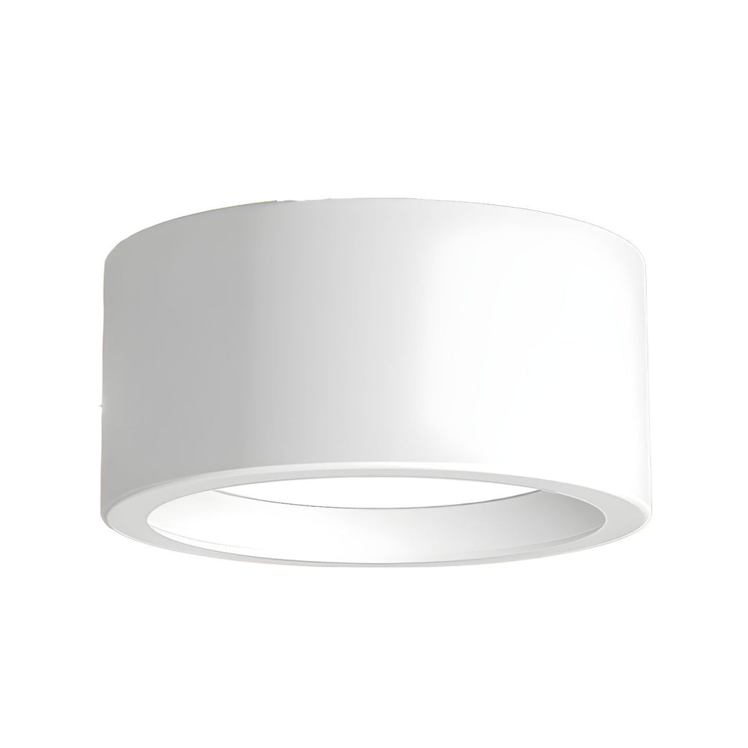 Luminaire LED cylindrique élégant, éclairage de plafond moderne pour chambre, salon ou cuisine.