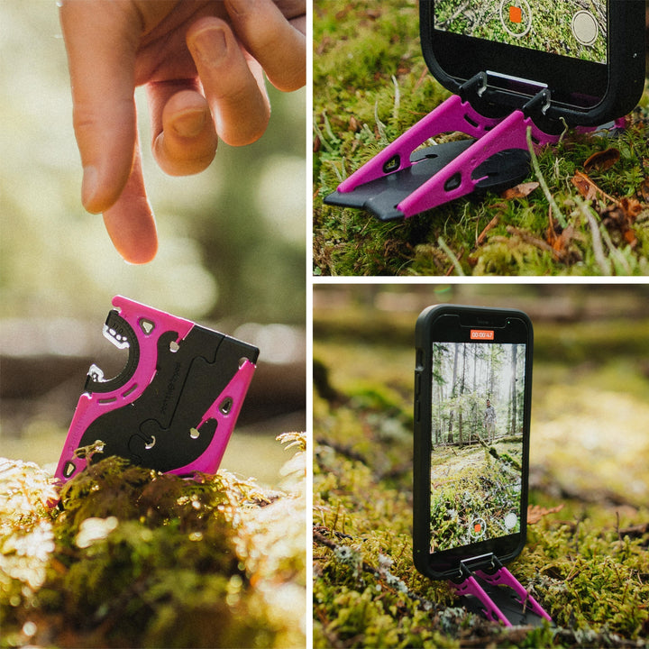 Support de téléphone SnapFold: trépied compact pour photos de groupe ou vidéos en direct.
