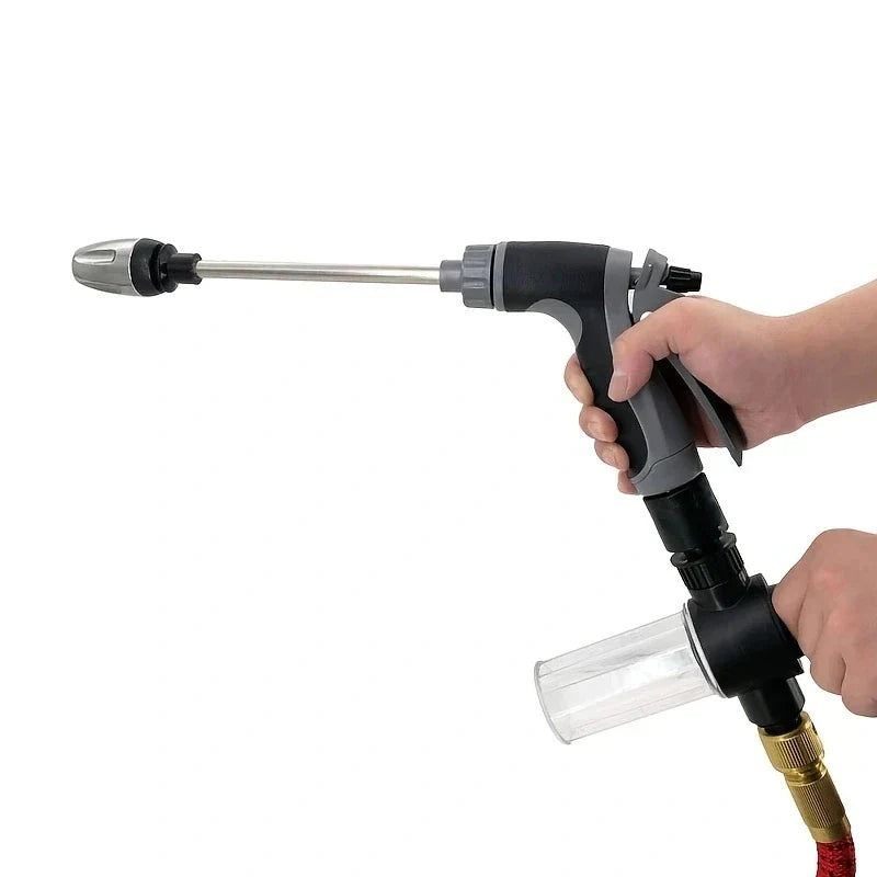 Nettoyeur HydroForce multifonction avec pistolet à eau. Accessoire essentiel pour l'entretien extérieur et jardin.