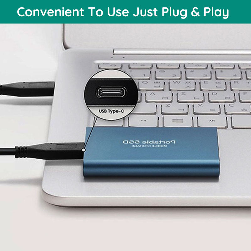Disque SSD externe compact et fiable. Stockage portable rapide pour toutes vos données numériques.