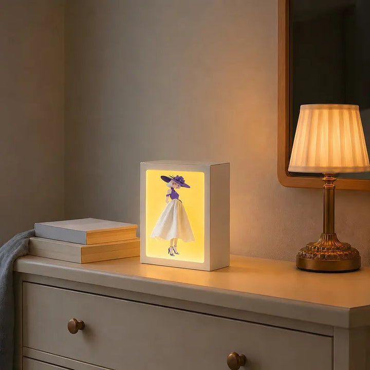Décoration lumineuse et rangement astucieux : ce porte-mouchoirs ajoute du cachet à votre intérieur.