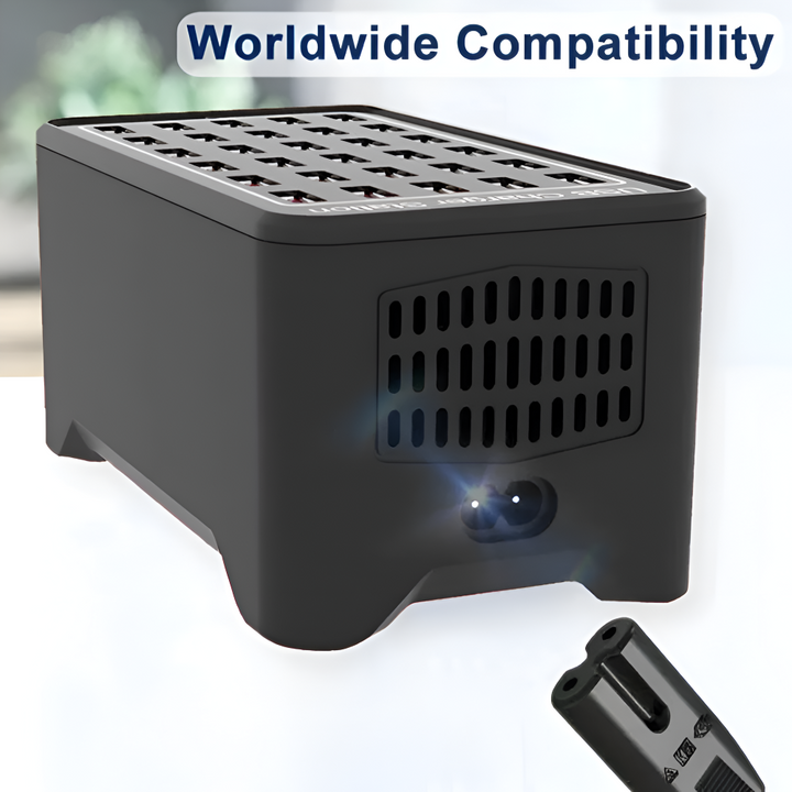 Solution de charge universelle multi-USB pour smartphones, tablettes et autres appareils. Idéale pour les voyages.