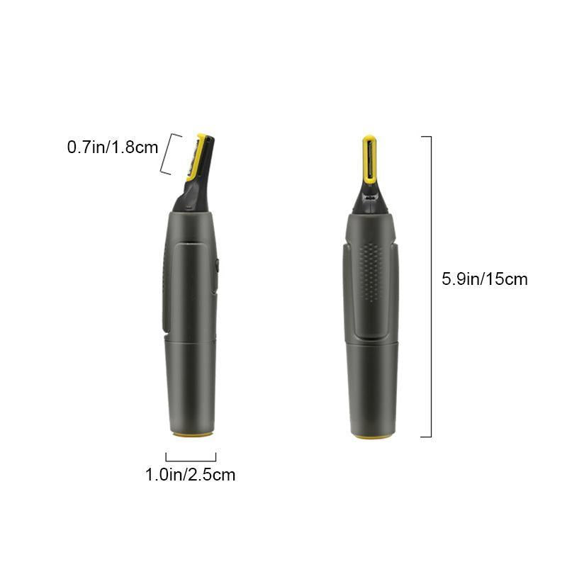 Tondeuse de rasage LUMITRIM pour homme, lumière LED pour précision, design ergonomique.