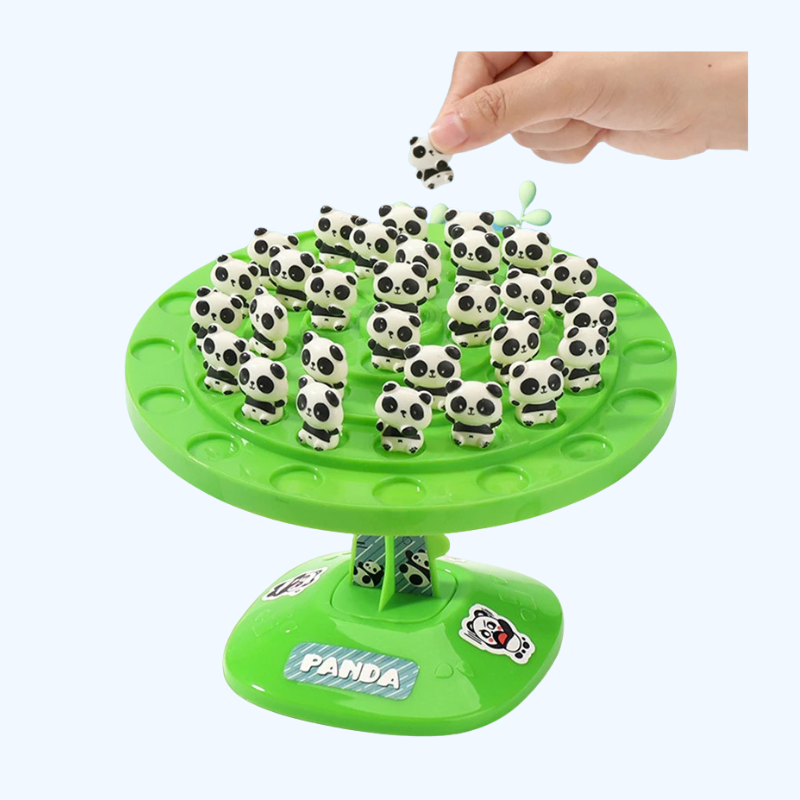 Cadeau enfant parfait : jeu de balance PandaLux, puzzle éducatif qui développe la motricité fine et la stratégie.