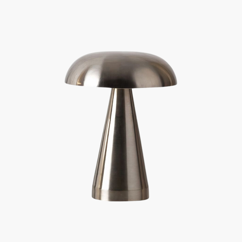 Lampe de table LumaLite LED rechargeable tactile, design moderne pour ambiance intérieure.
