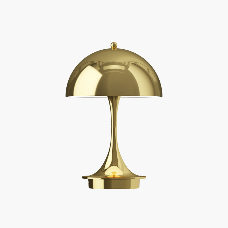 Lampe d'appoint champignon LED, moderne, sans fil, idéal pour la décoration et l'éclairage.