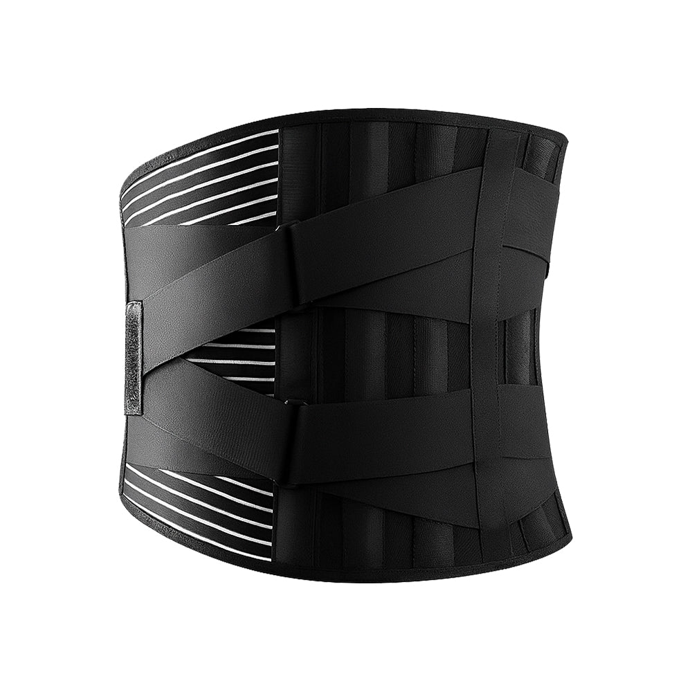 Ceinture lombaire ergonomique pour homme et femme, offre un confort dorsal optimal et un soutien ajustable du dos.