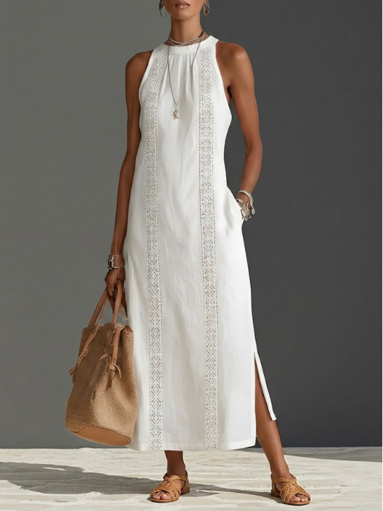 Robe maxi femme longue et élégante, parfaite pour l'été et les soirées romantiques. Style fluide et féminin.