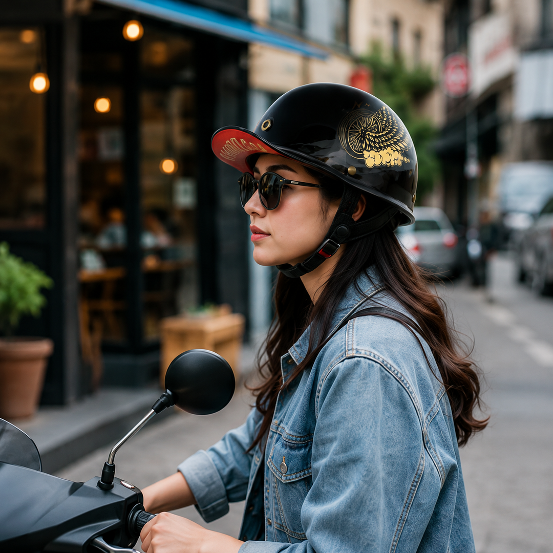Casque PulseCap, le parfait équilibre entre look baseball et protection moto urbaine.