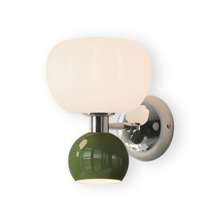 Lampe murale LED, ambiance douce, décoration intérieure élégante et scandinave.
