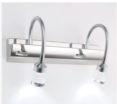 Décorative applique murale LED Arcus à faible consommation, design courbé pour chambre ou bureau.