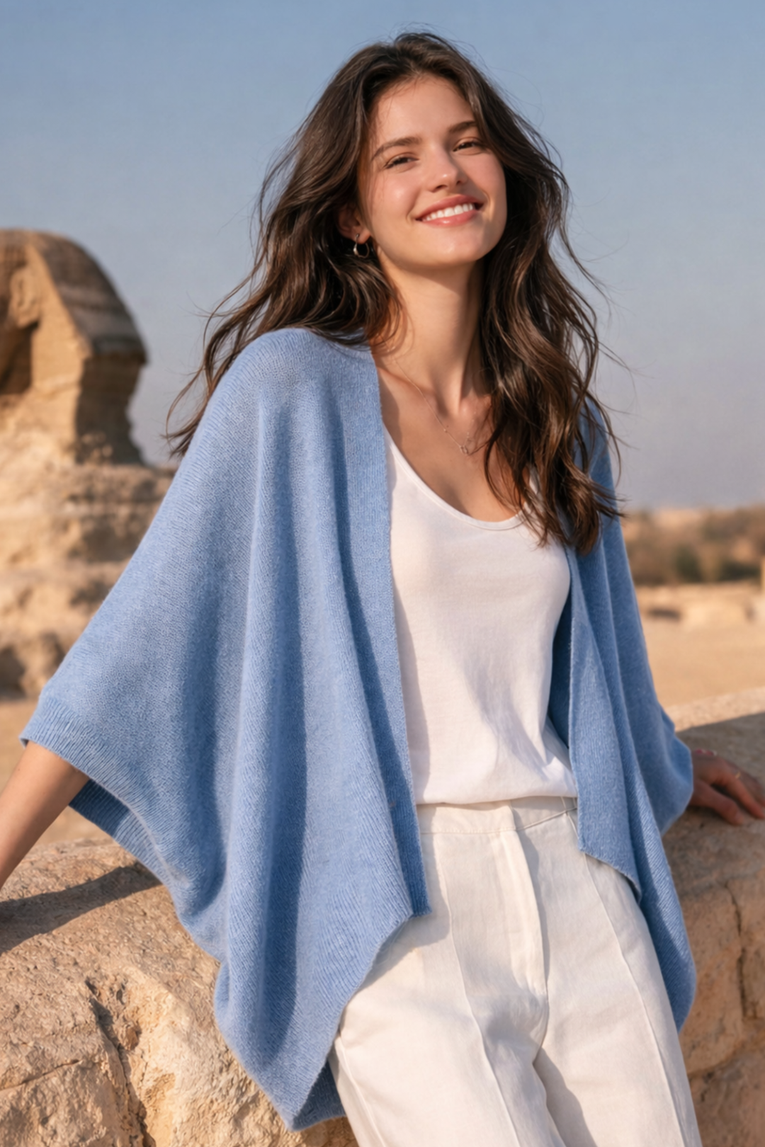 Écharpe femme élégante marron pour hiver/automne, chaude et confortable, accessoire mode.