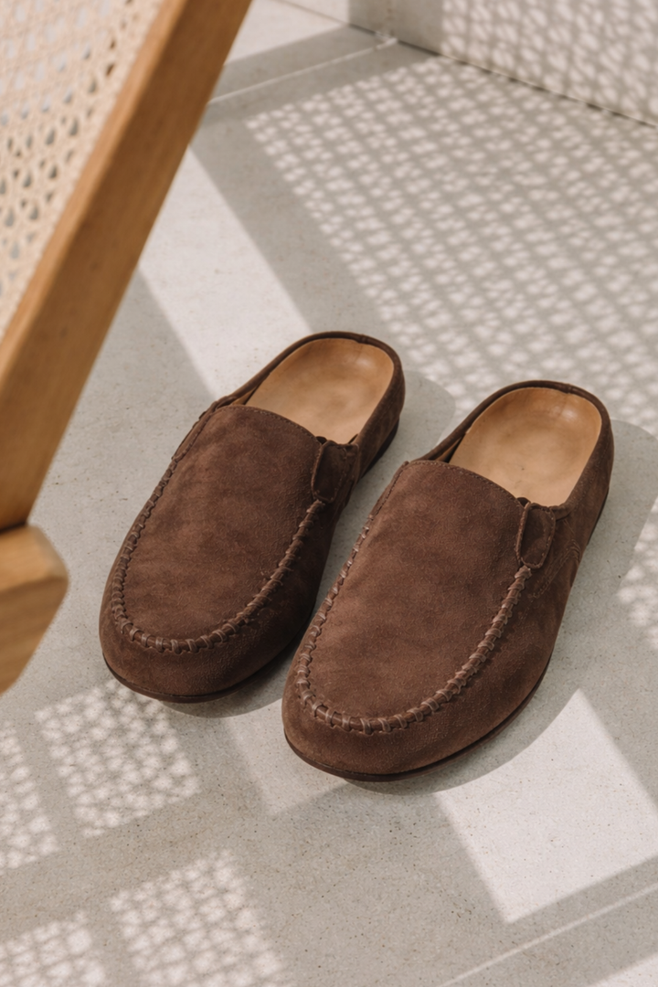 Mules vintage élégantes pour femmes, style rétro confort décontracté quotidien, parfaites printemps/été.