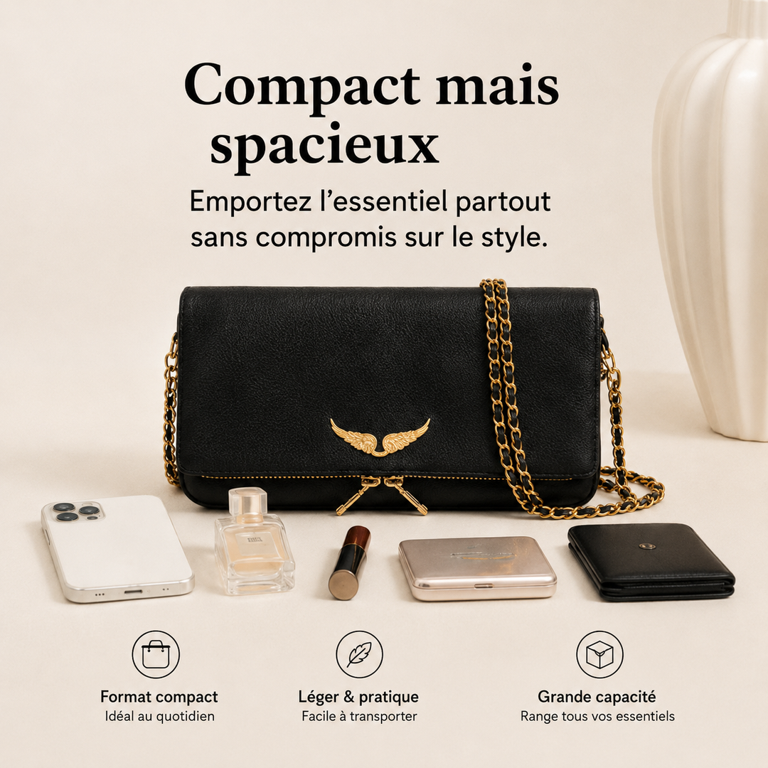 Sac pochette femme Ravenna, allie fonctionnalité et design élégant pour la vie quotidienne.