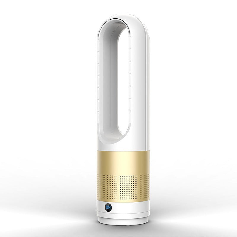 Appareil polyvalent 3-en-1 : refroidisseur, ventilateur, purificateur d'air frais. Silencieux et sans lame, parfait intérieur.