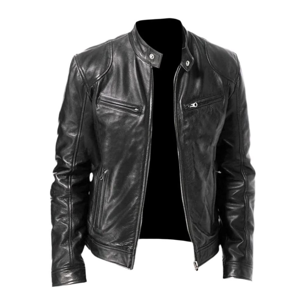 Blouson homme durable, parfait pour un look chic et décontracté. Veste moderne et chaude pour l'hiver.