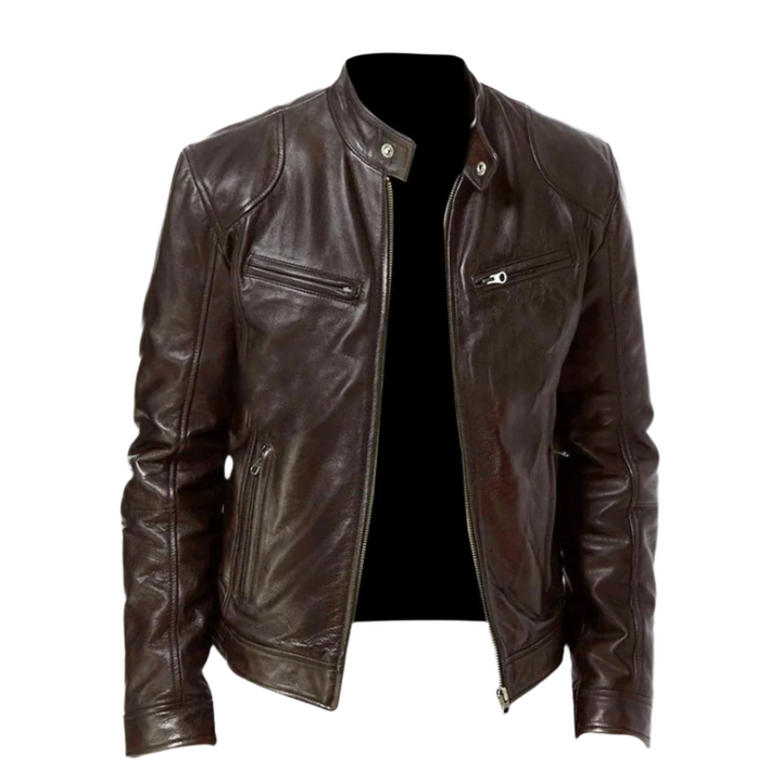 Veste homme élégante, style moderne et confortable pour l'automne-hiver. Blouson chic et durable.