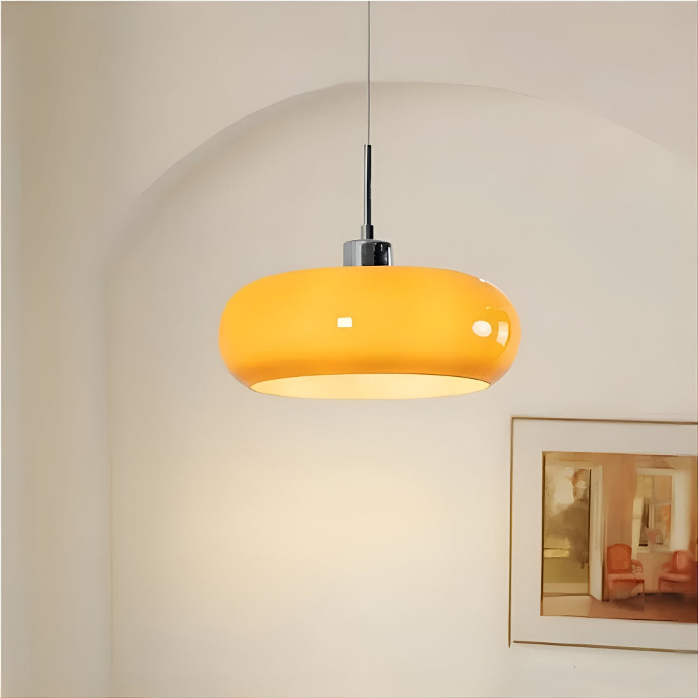 Luminaire LED dimmable CircaForma, design Bauhaus, ambiance chaleureuse, pour intérieur.