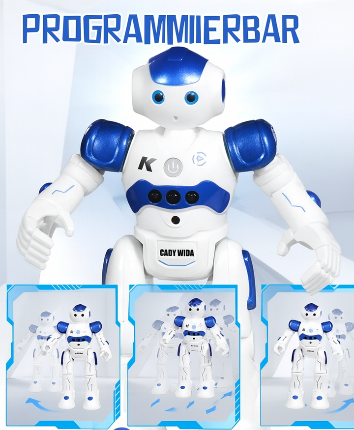 Robot éducatif pour fille/garçon, développe la motricité fine et la réflexion des enfants.