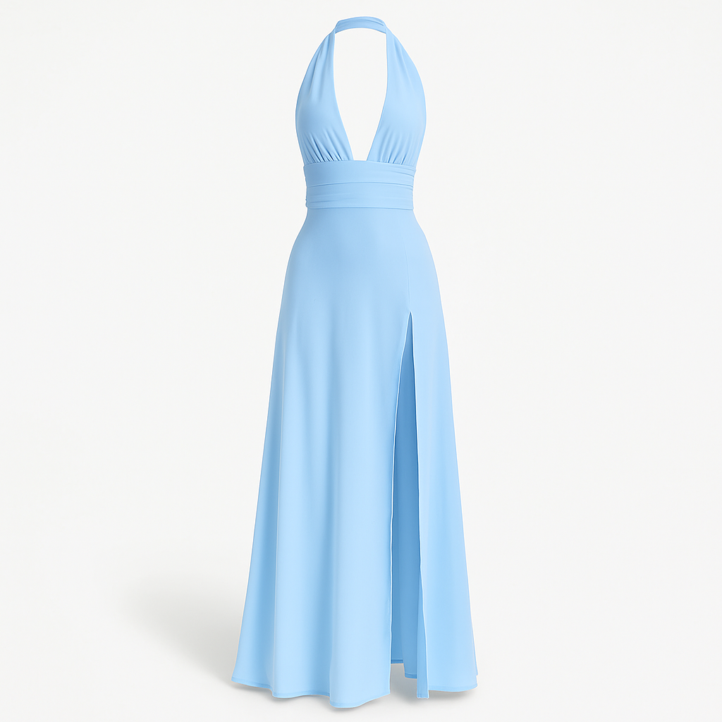 Robe chic rose pour femme, polyvalente, idéale pour l'été et le printemps.