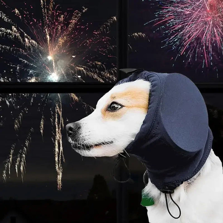 Casque de protection auditive pour chiens. Réducteur de bruit idéal pour entraînement ou environnements bruyants. Confort.