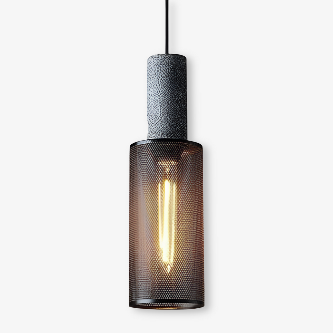 Pendentif design intérieur, style industriel-chic, pour une décoration maison moderne et tendance.