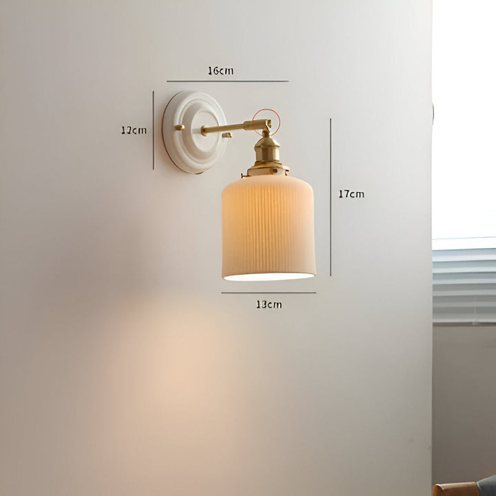 Lampe murale LED, style champêtre pour hall, éclairage d'appoint et déco.