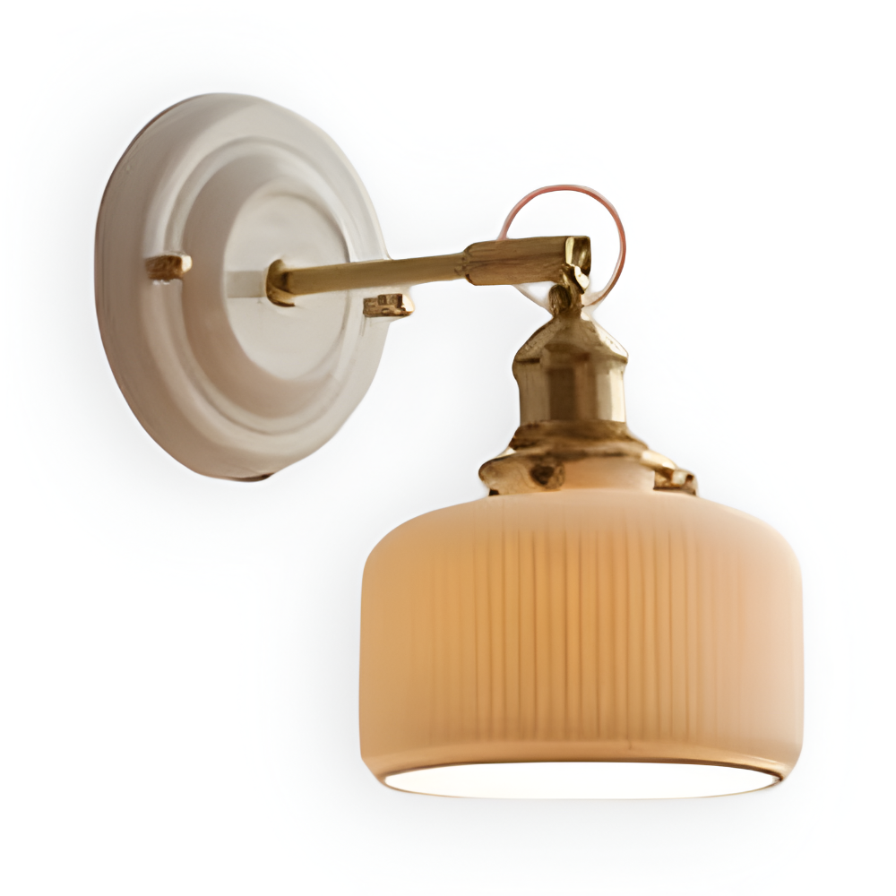 Lampe murale LED, style champêtre moderne, pour chambre et décoration.