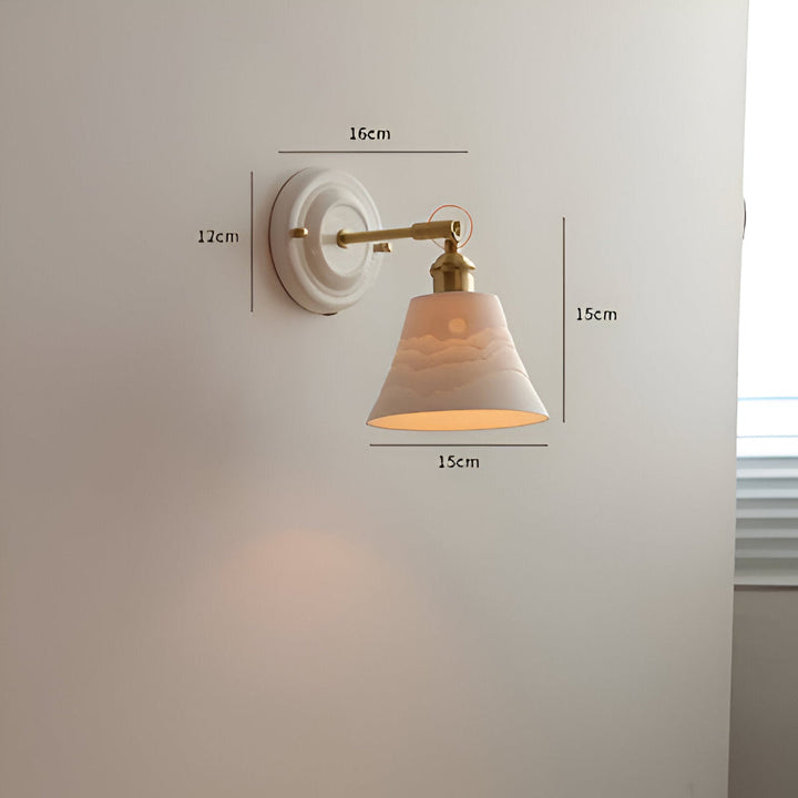 Luminaire rustique moderne, applique murale pour salle à manger, éclairage LED.