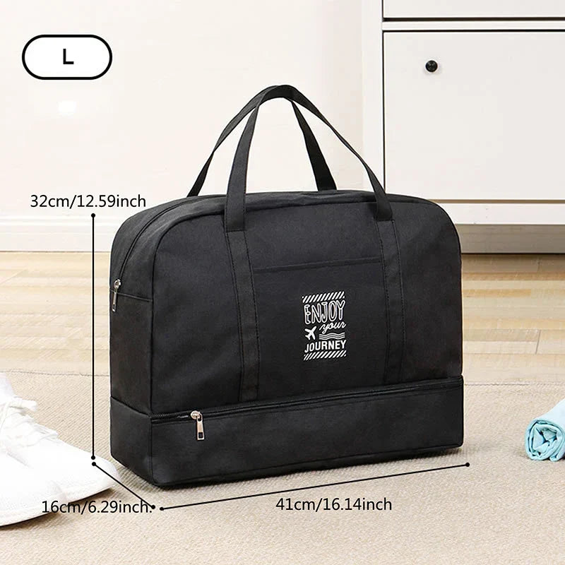 Sac sport et week-end femme, grande capacité, pliable, un choix malin pour le voyage quotidien.
