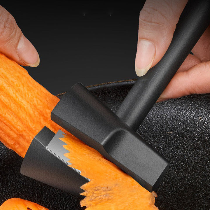 Accessoire de cuisine polyvalent: éplucheur de légumes et fruits pour une préparation rapide.