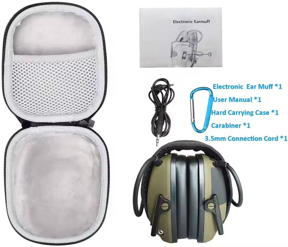Casques de protection auditive Bluetooth pour le tir, la chasse, sécurité professionnelle et confort longue durée.