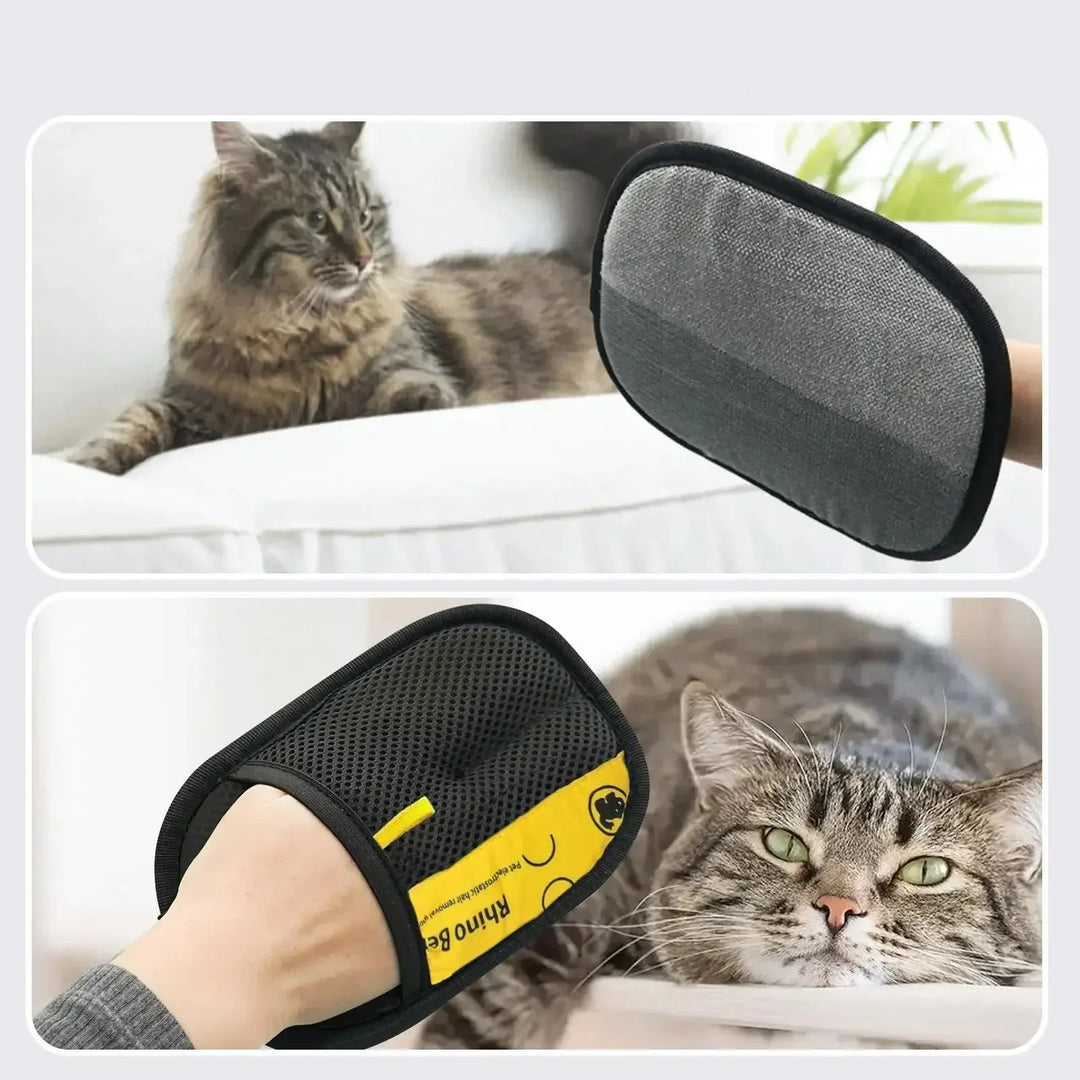 Brosse efficace anti-poils de chien et chat pour maison propre. Nettoie vêtements, meubles et textiles.