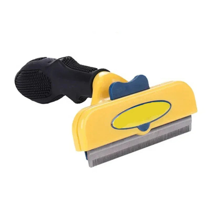 Brosse de toilettage pour chiens et chats, enlève les poils morts, garde le pelage sain.