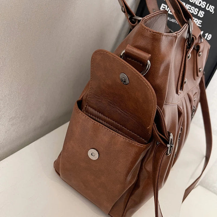 Cabas Kéa féminin en similicuir, design élégant et pratique, pour un style raffiné.