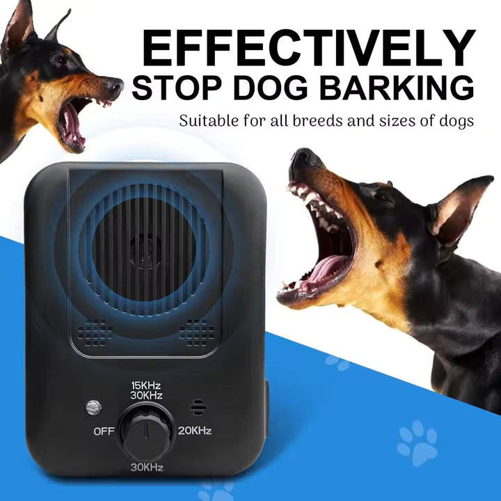 Éducateur canin à ultrasons, appareil automatique anti-aboiement pour dresser les chiens.