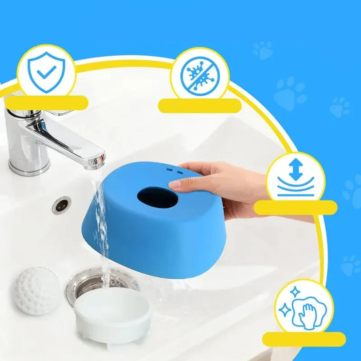 Accessoire d'alimentation lente pour chien, réduisant l'anxiété et soutenant une bonne digestion.
