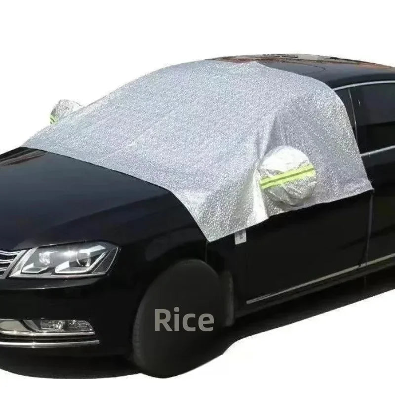 Protection auto premium contre pluie, gel et UV pour MPV et berline. Housse de voiture durable.