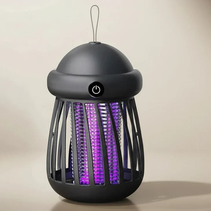 Lampe UV anti-moustiques puissante pour intérieur et extérieur, piège électrique silencieux.