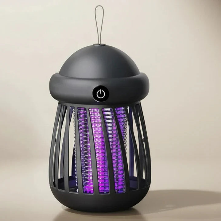 Lampe UV anti-moustiques puissante pour intérieur et extérieur, piège électrique silencieux.