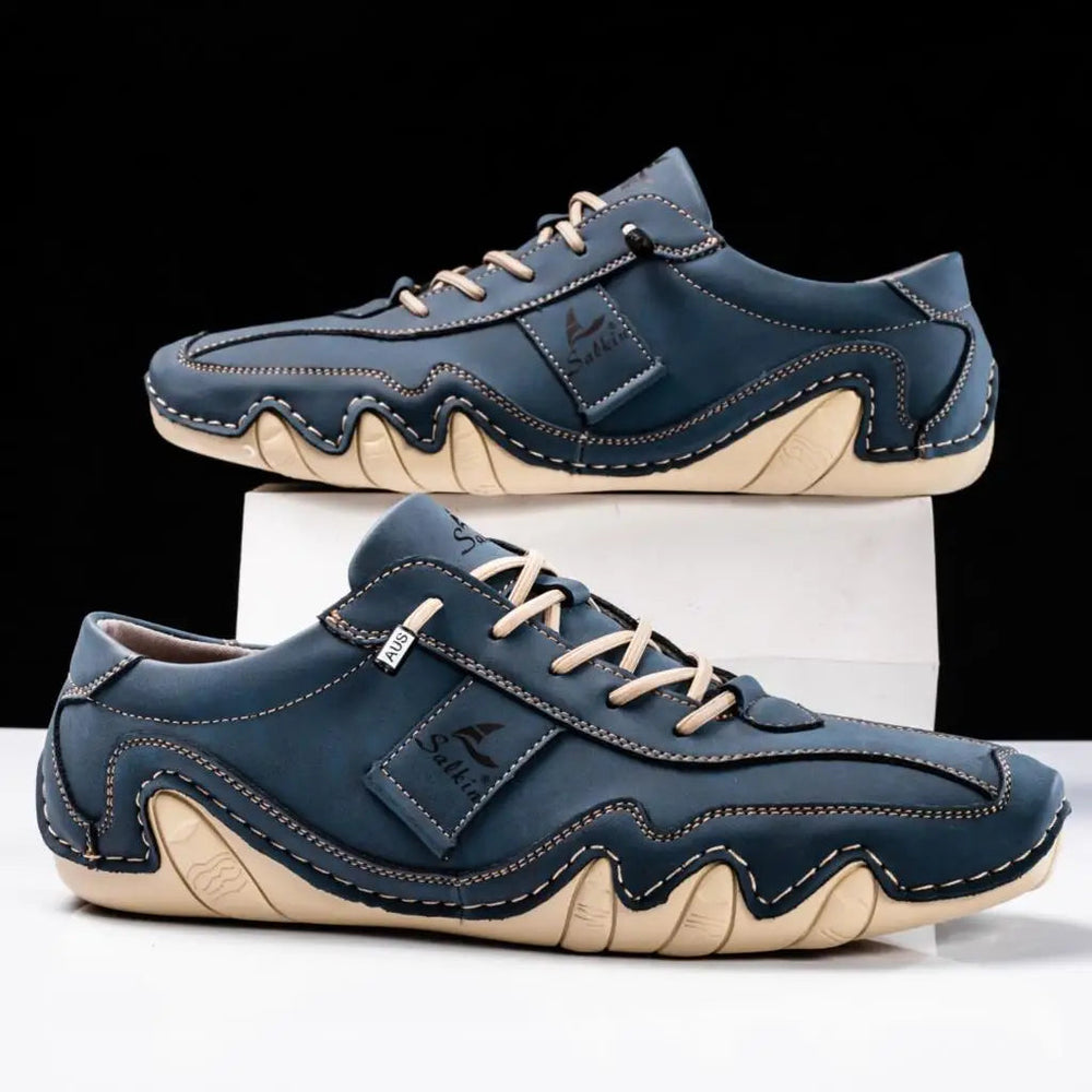 Chaussures confortables hommes orthopédiques, conçues pour le bien-être des pieds avec un style durable.